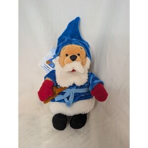 Disney Store Winnie the Pooh International Santa Yugoslavia Beanie 8" Plush